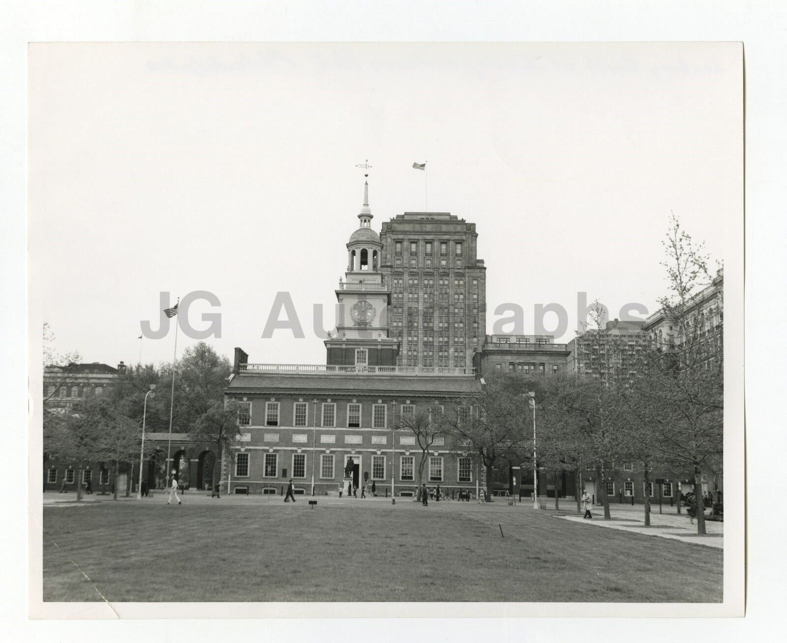 Philadelphia History - Vintage 8x10 Publication Photo Poster painting - American Heritage Mag