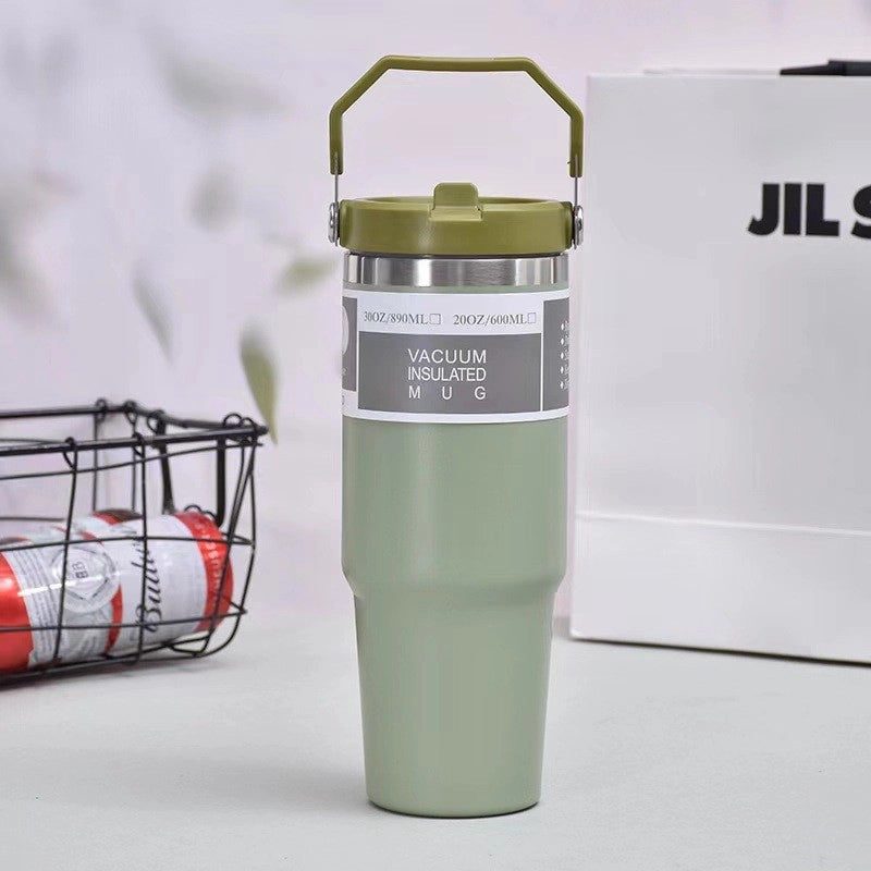 Casual Solid Color 201 Stainless Steel 304 Stainless Steel Thermos Cup 1 Piece