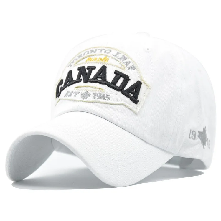 Spring And Summer Hat Maple Leaf 1945 Baseball Cap Canad Couple Hats Peaked Cap Outdoor Sun Hat