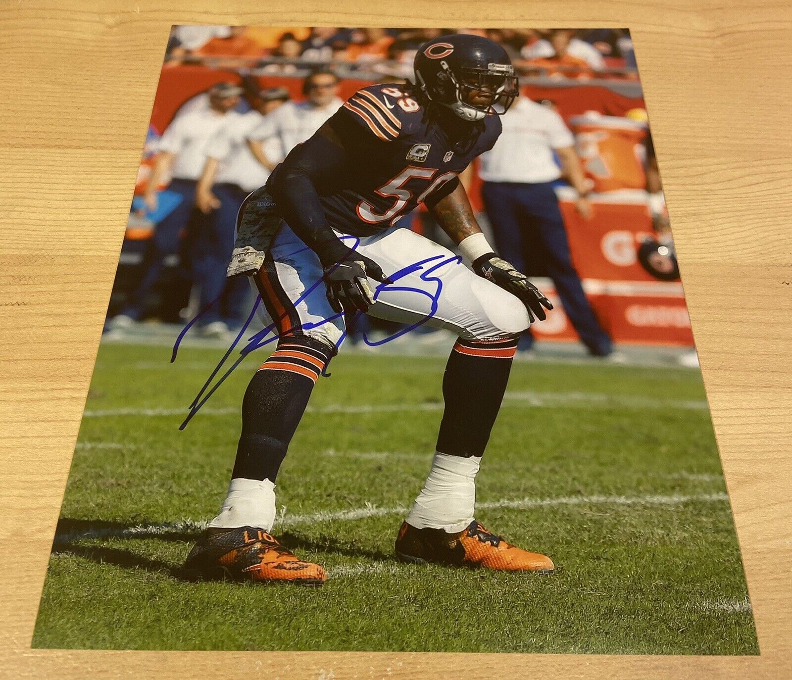 Danny Trevathan Chicago Bears Autographed Signed 8X10 Photo Poster painting W/COA