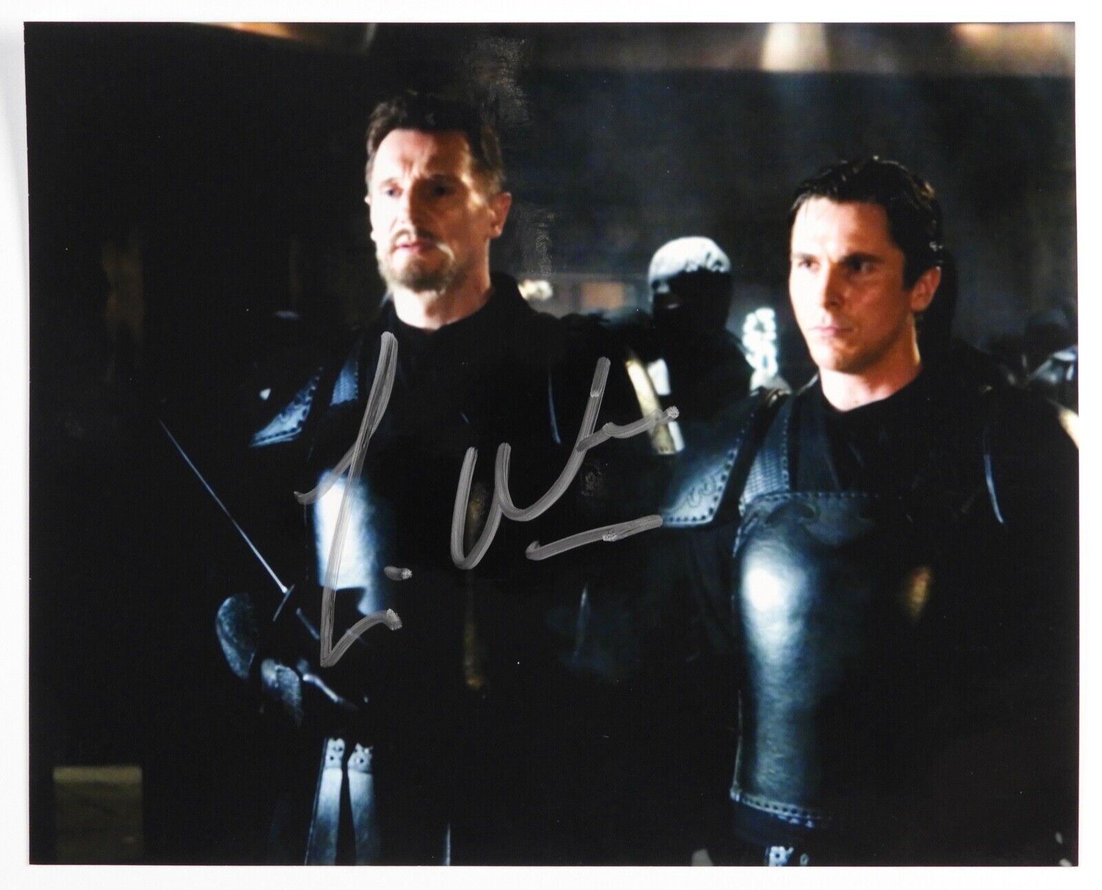 Liam Neeson JSA Signed Autograph Photo Poster painting 8 x 10 BATMAN BEGINS