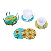 8pcs Diamond Painting Drink Coasters Cup Coasters for Adults Kids