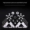 Ferris Wheel Double Pendulum Fingertip Dyroscope Foldable Metal Anti-Stress Desktop Ornaments Decompression Toys Handheld EDC Metal Gyroscope