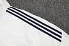 Joyfball 2024/2025 Real Madrid Cotton Jacket White Soccer Jersey 