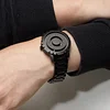 Magnetic Roller Men's Personalized Creative Watch Trendy Black Technology Cool Concept Borderless Design Watch