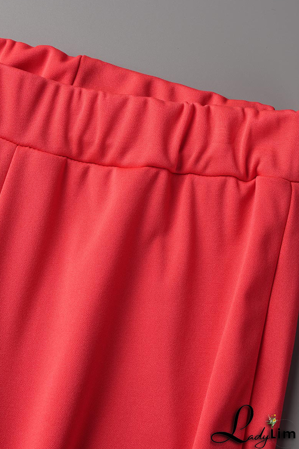 Light Purple Casual Patchwork Letter O Neck Short Sleeve Two Pieces