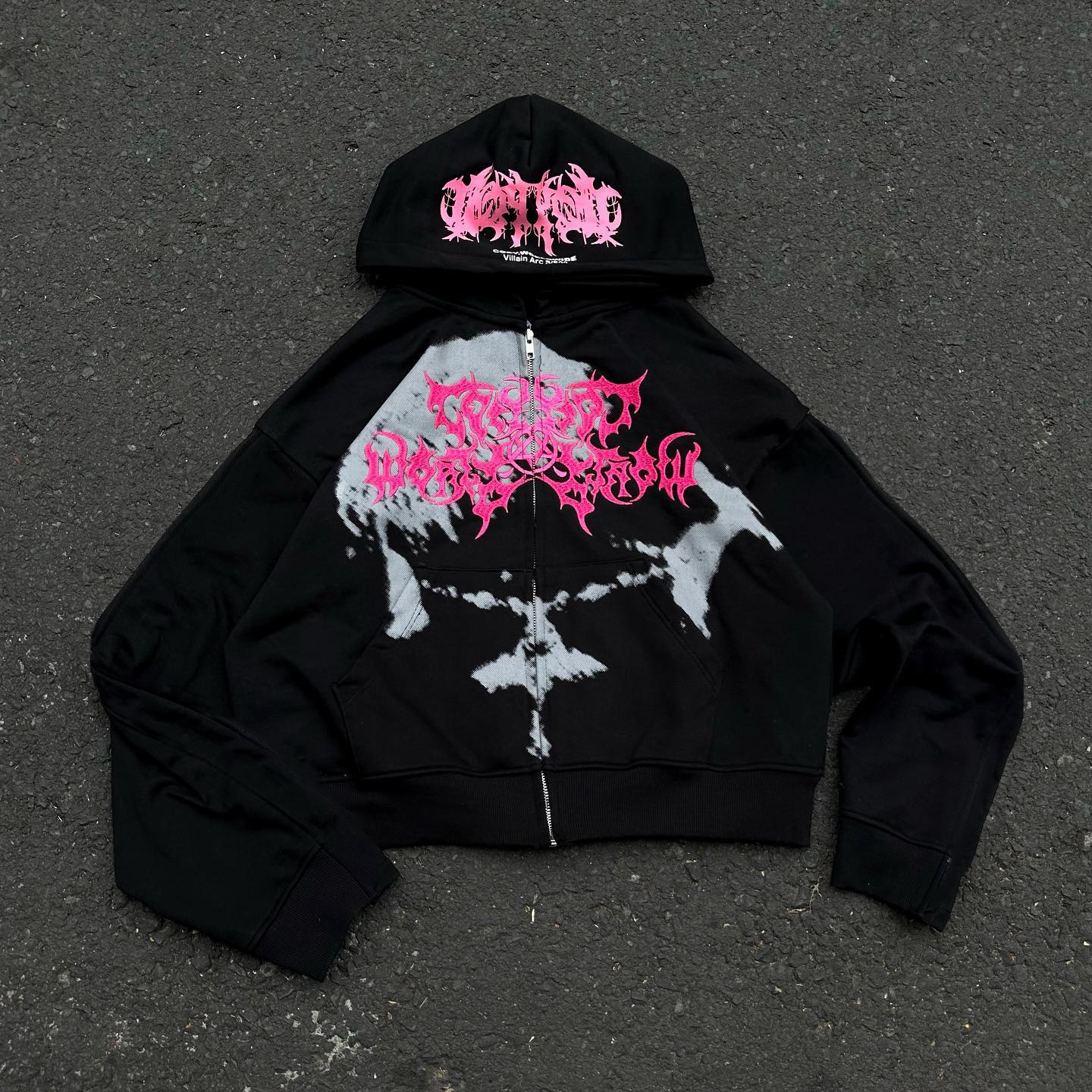 Sage Casual Streetwear Zip-Up Hoodie