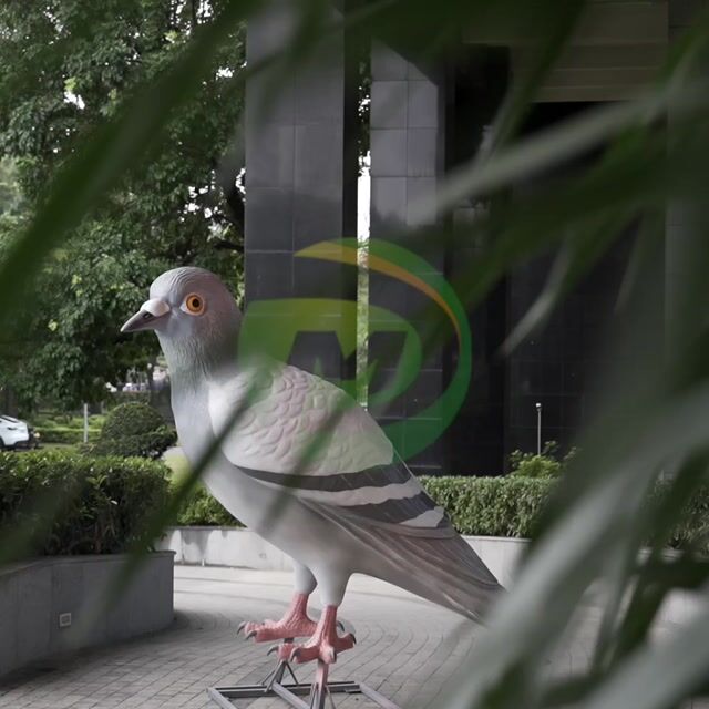 Pigeon Fiberglass Sculpture