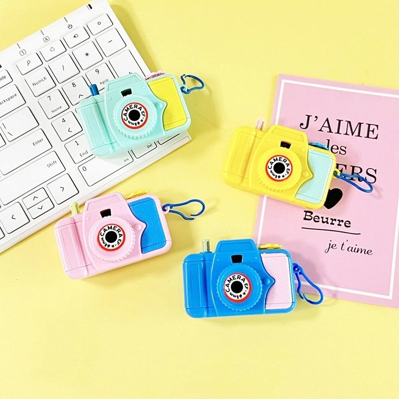 Children’s Cartoon Crab Square Round Cartoon Solid Color Camera Toy