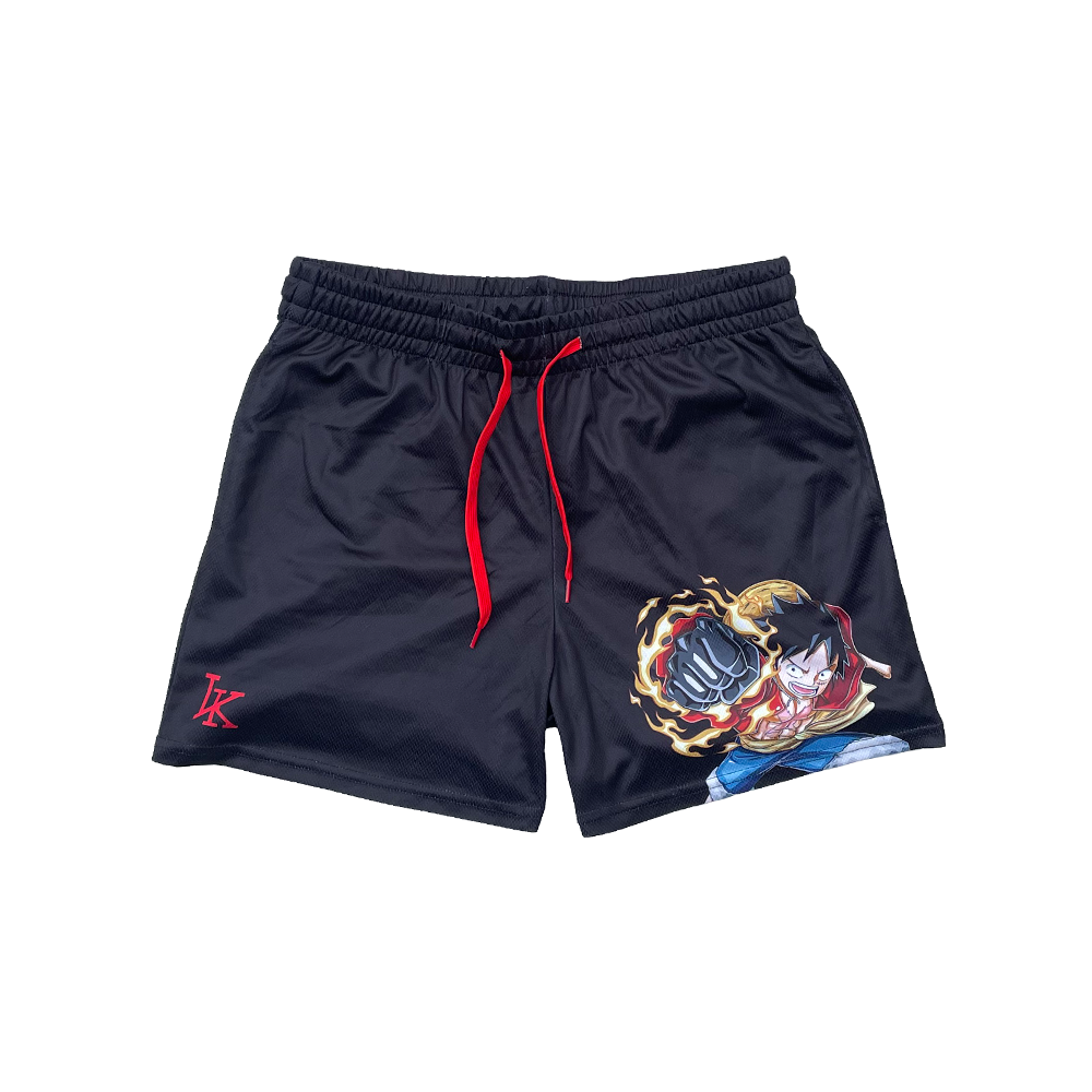 Luffy Shorts - Black