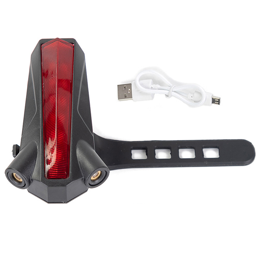 

LED Bicycle Taillight Beam USB Rechargeable Bike Rear Lamp Safety Warning, 501 Original