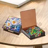 (US Local)Crocus PU Diamond Painting Memo Pad Holder Mosaic Kit for Adults Beginners