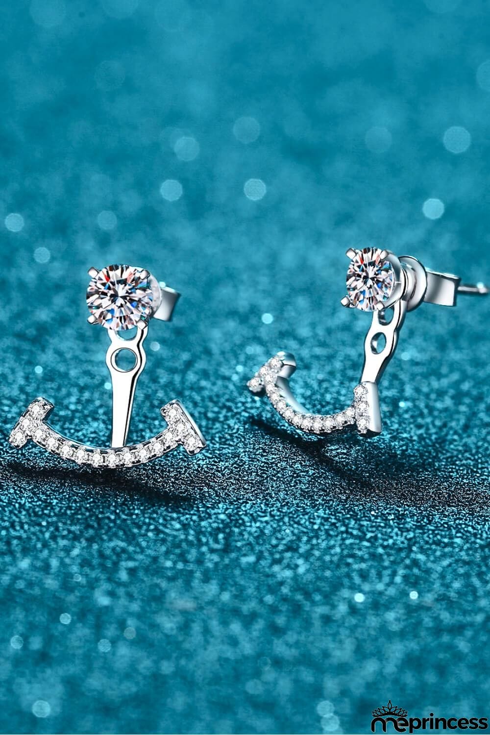 Two Ways To Wear Moissanite Earrings