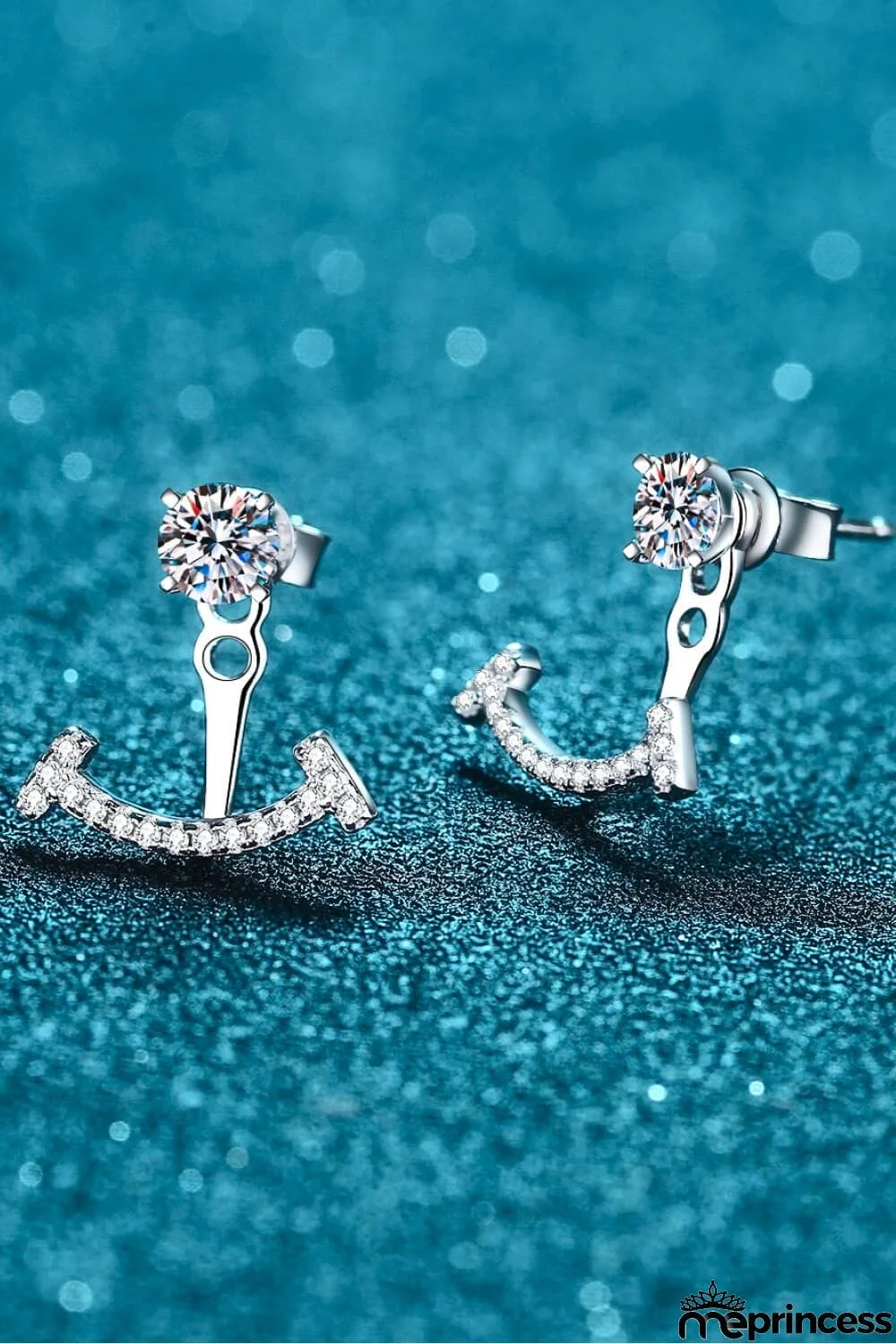 Two Ways To Wear Moissanite Earrings