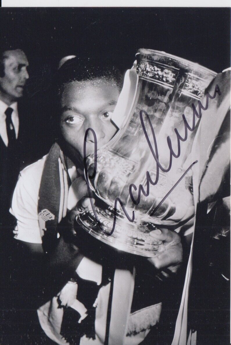 GARTH CROOKS HAND SIGNED 6X4 Photo Poster painting TOTTENHAM HOTSPUR FOOTBALL AUTOGRAPH 4