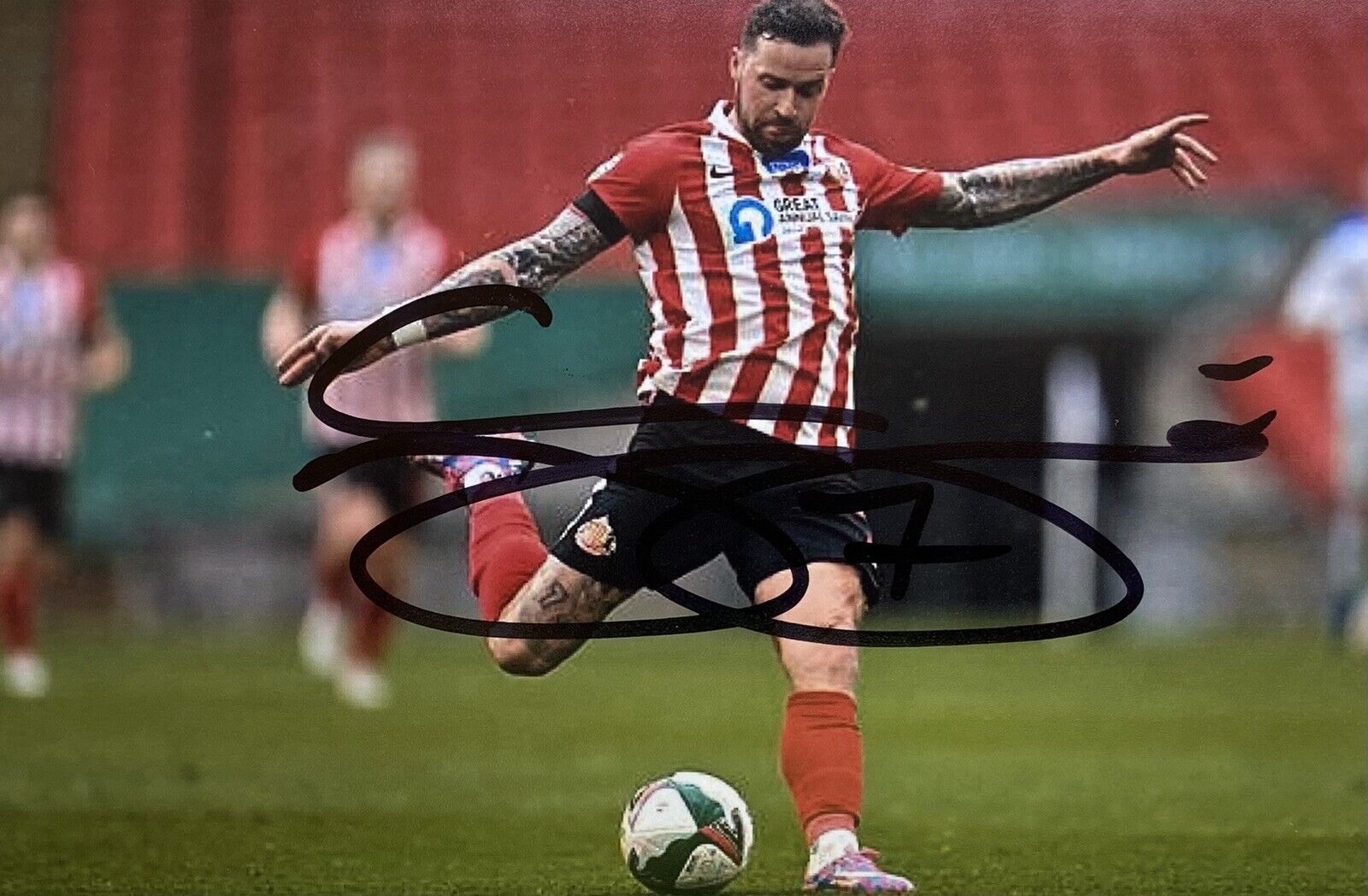 Chris Maguire Genuine Hand Signed Sunderland 6X4 Photo Poster painting