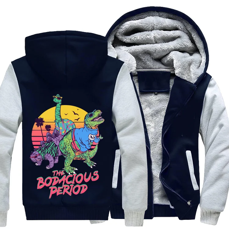 The Bodacious Period, Dinosaur Fleece Jacket