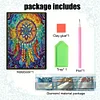 5D Diamond Painting Notebook DIY Diamond Art Dairy Book Kits (Dream Catcher)