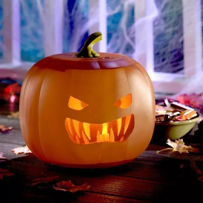 Talking Halloween Pumpkin Projector