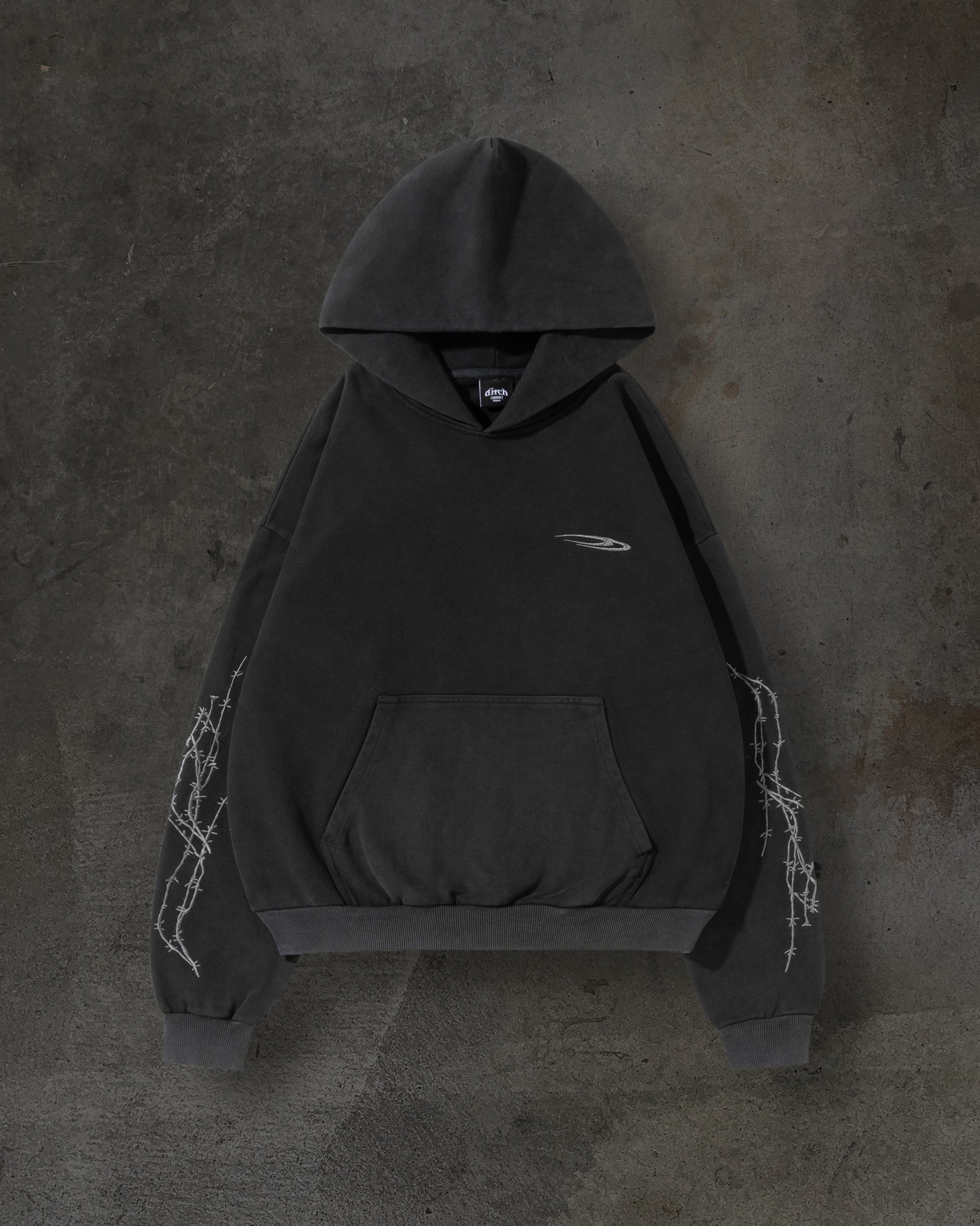 ATHLETIC BARBED PULLOVER (COAL)
