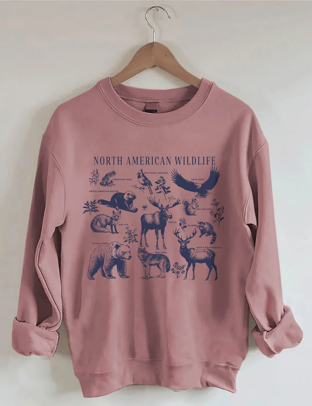  North American Wildlife Sweatshirt