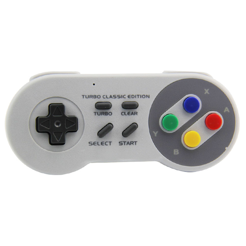 

2.4GHz Wireless Gamepad Controller TURBO Joystick for SNES Mini Classic, 501 Original