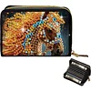 2pcs Animal Pattern Diamond Painting Fashion Card Holder Compact Coin Purse