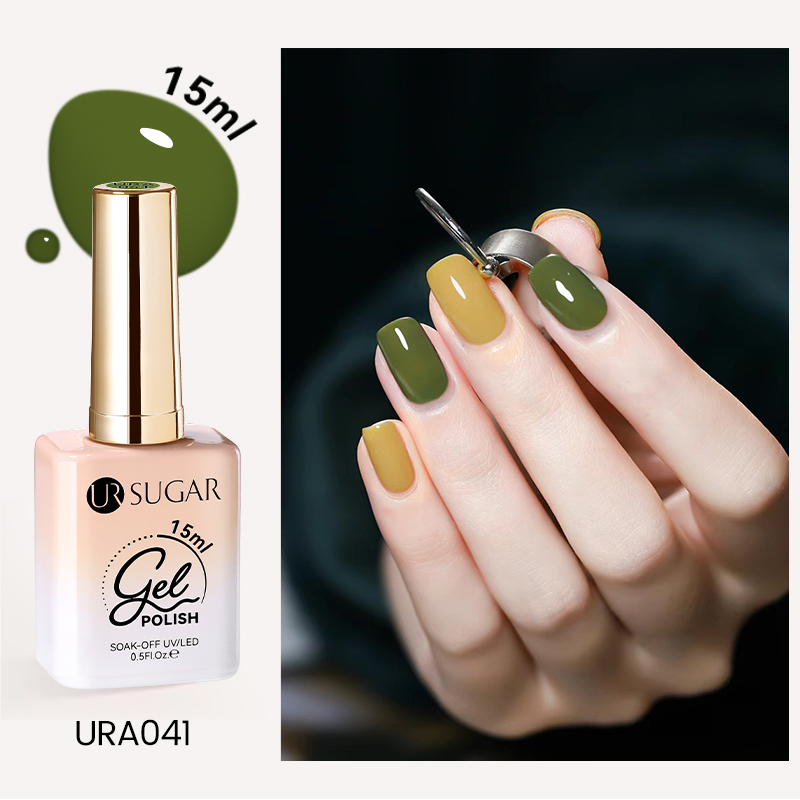 Needmkt UR SUGAR 15ml Champagne Water Light Cat Magnetic Gel Nail Polish Vernis Semi Permanent Soak Off Crystal Gel Polish For Nails