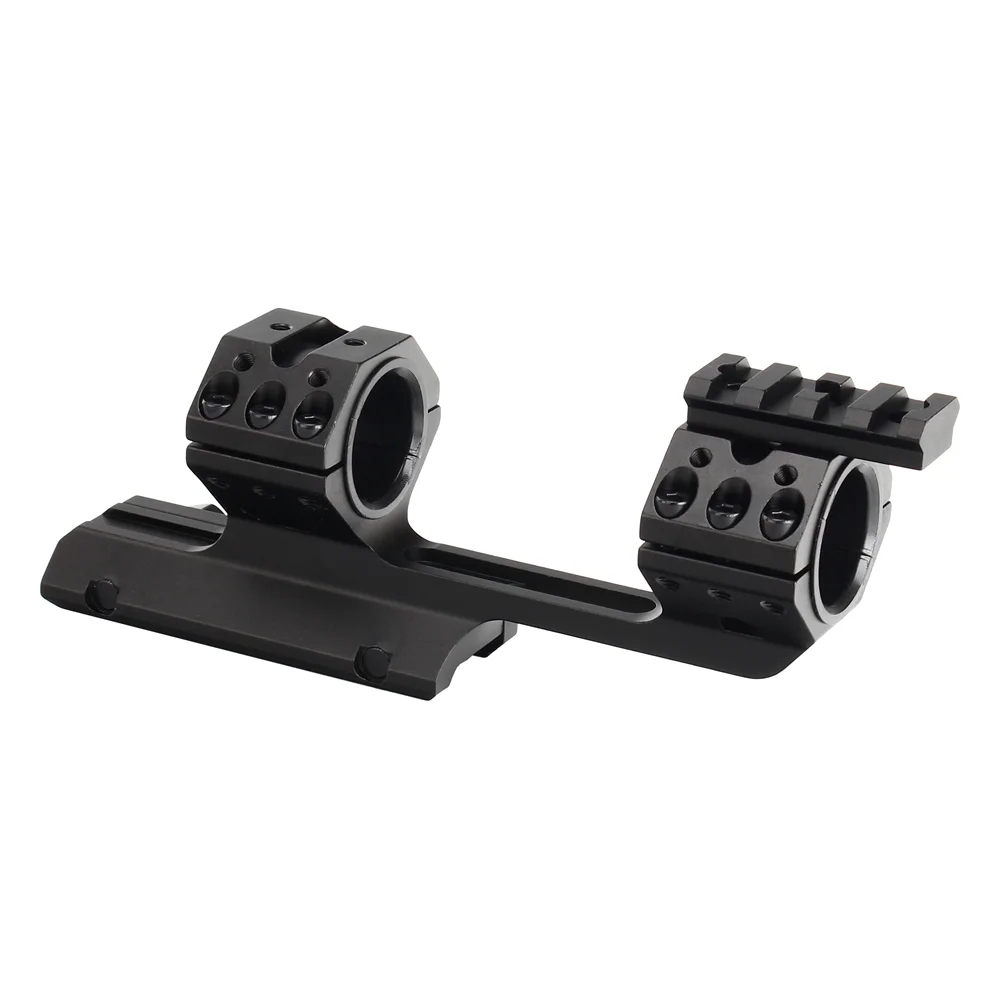 ohhunt ®1 Inch 25.4mm / 30mm Ring Scope Mount With Removable Picatinny Rail For 21mm Picatinny Mount