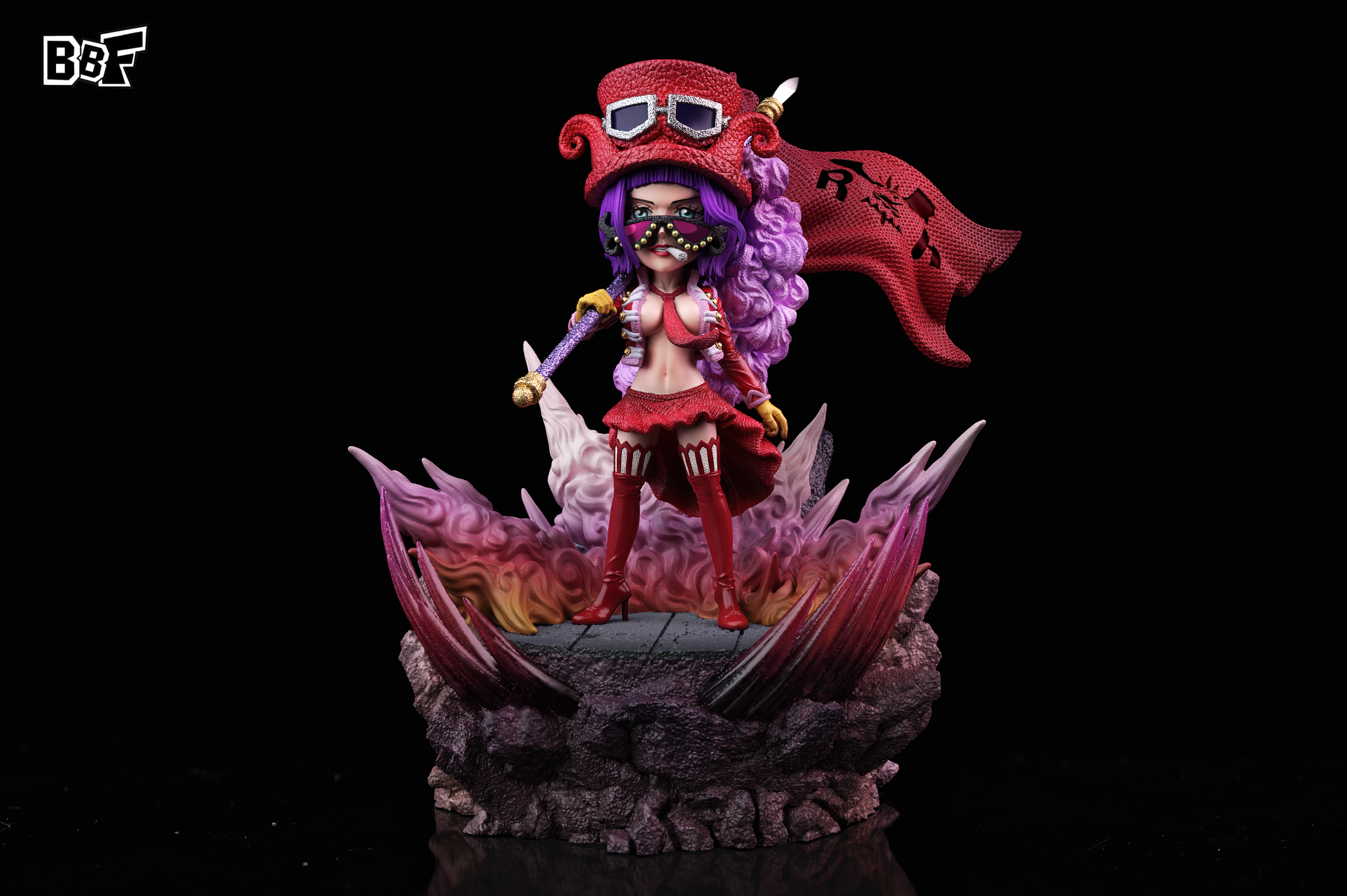PRE-ORDER BBF Studio One Piece Belo·betty & Palm Lindberg & Morley & Karasu Statue(GK)