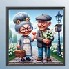 Old Couple-Full Square Diamond Painting(35x35cm)