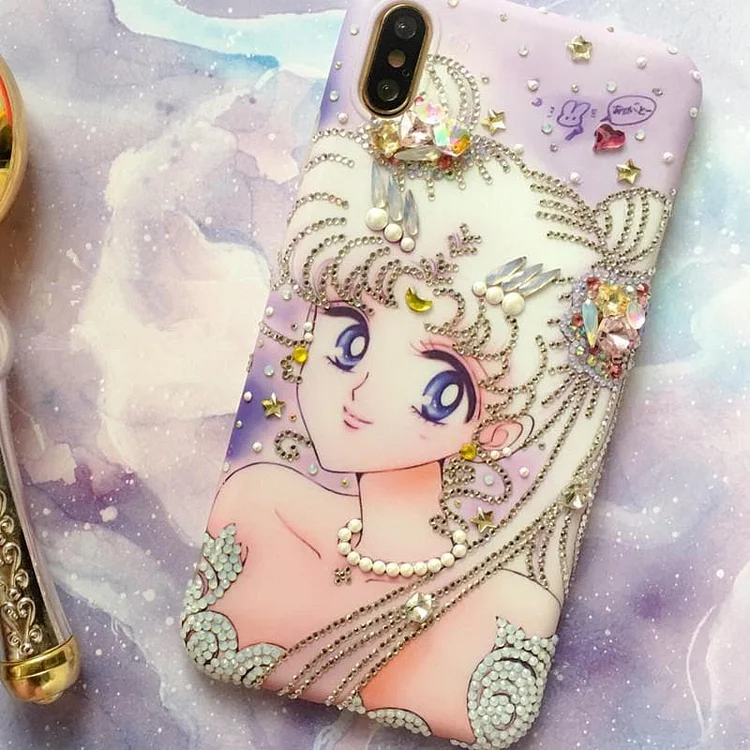 Pre-Sale! Handmade Exlcusive Luxury Sailor Moon Phone Case SP14254