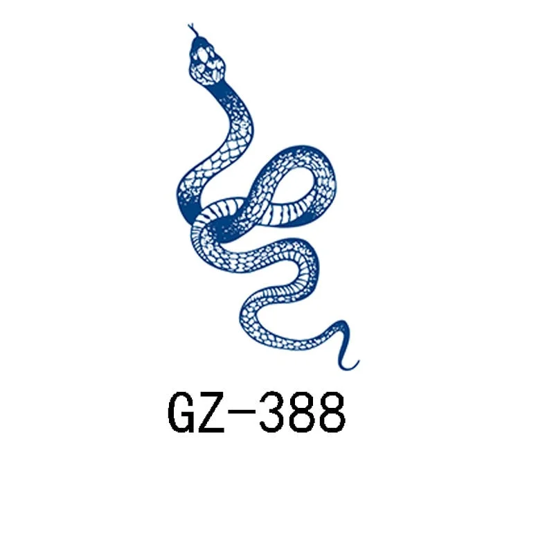 Net Red Herbal Juice Tattoo Sticker Semi-permanent Waterproof Sweat-proof Tattoo Masking Scar Temporary Tattoo