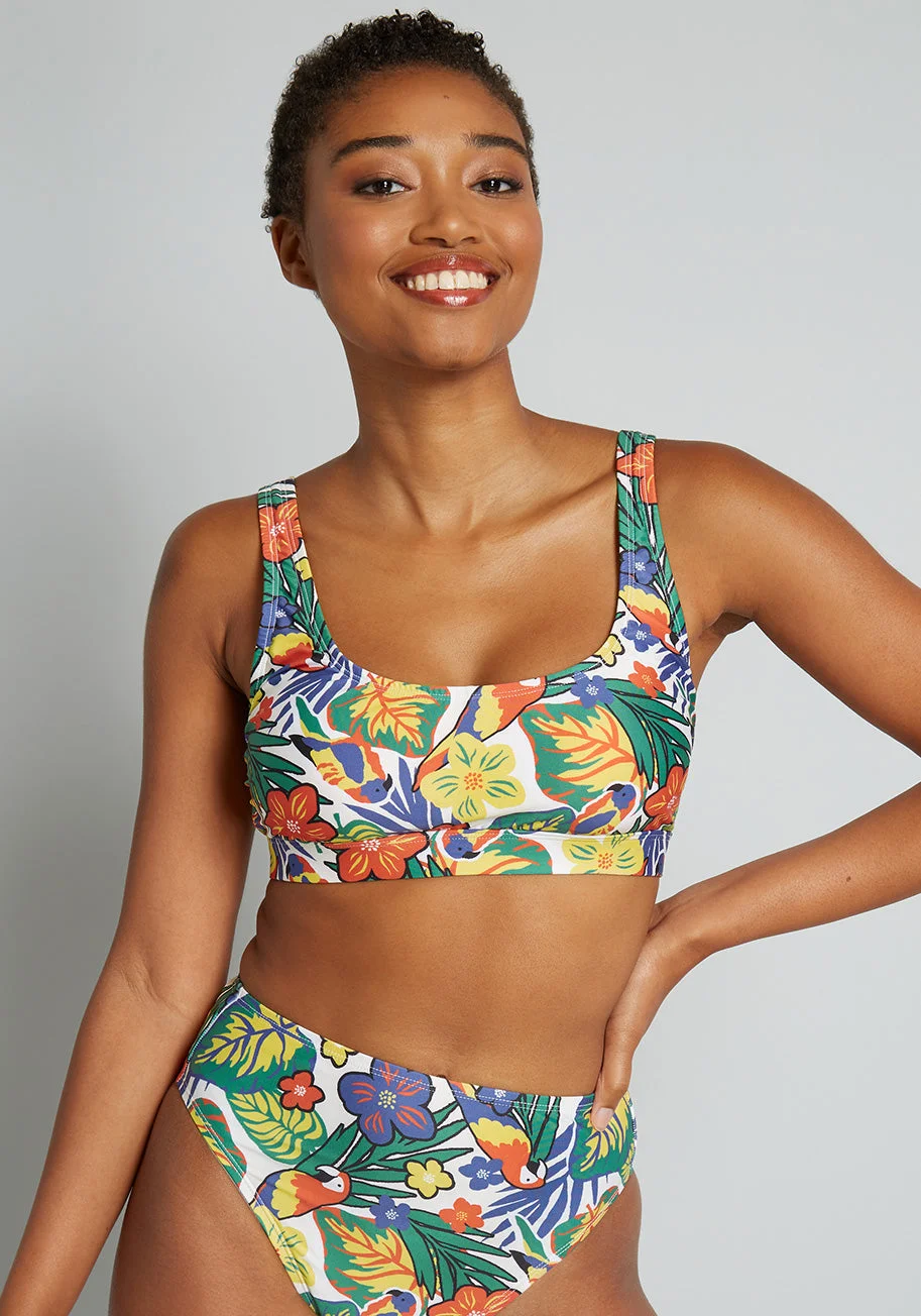 The Billie Crop Bikini Top