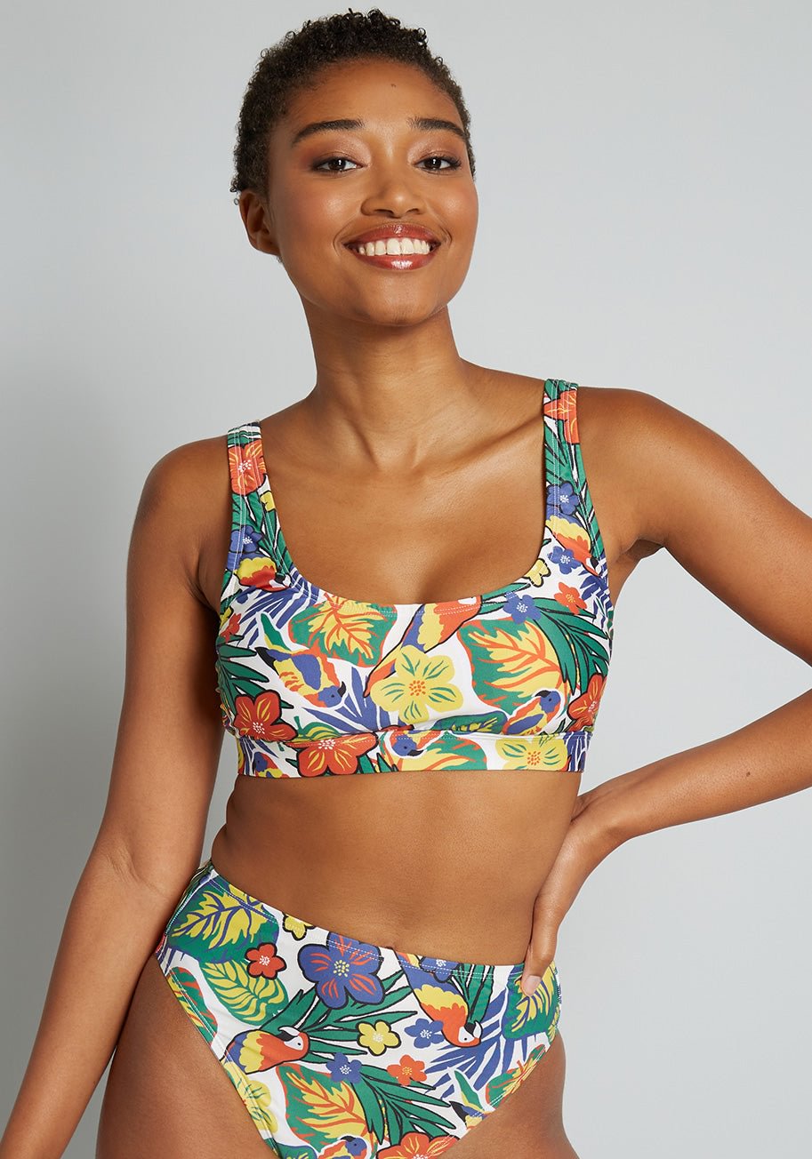 The Billie Crop Bikini Top