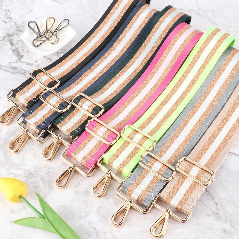 Polyester Stripe Bag Strap