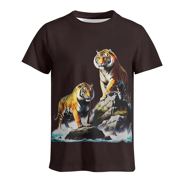 The Tiger Brothers Brown Shirt