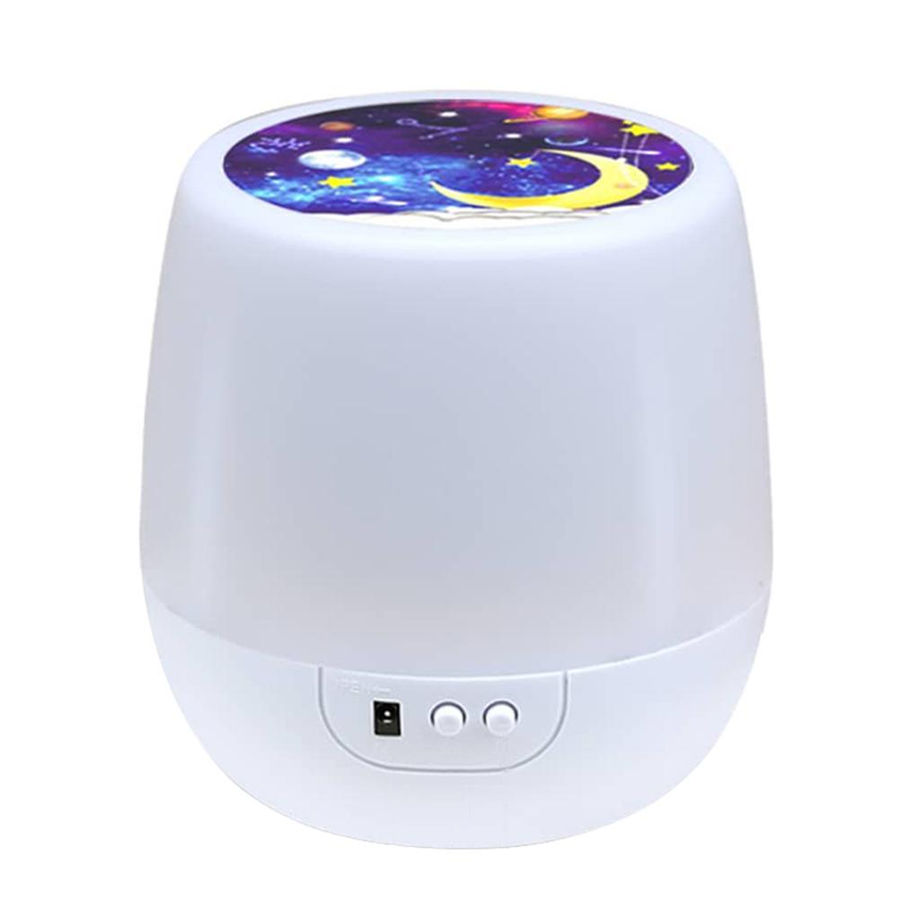 

Starry Sky Projection Lamp Battery Operated Rotating Bedside Night Light, 501 Original