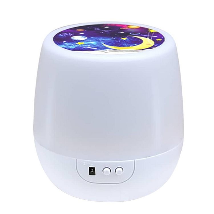 Starry Sky Projection Lamp Battery Operated Rotating Bedside Night Light