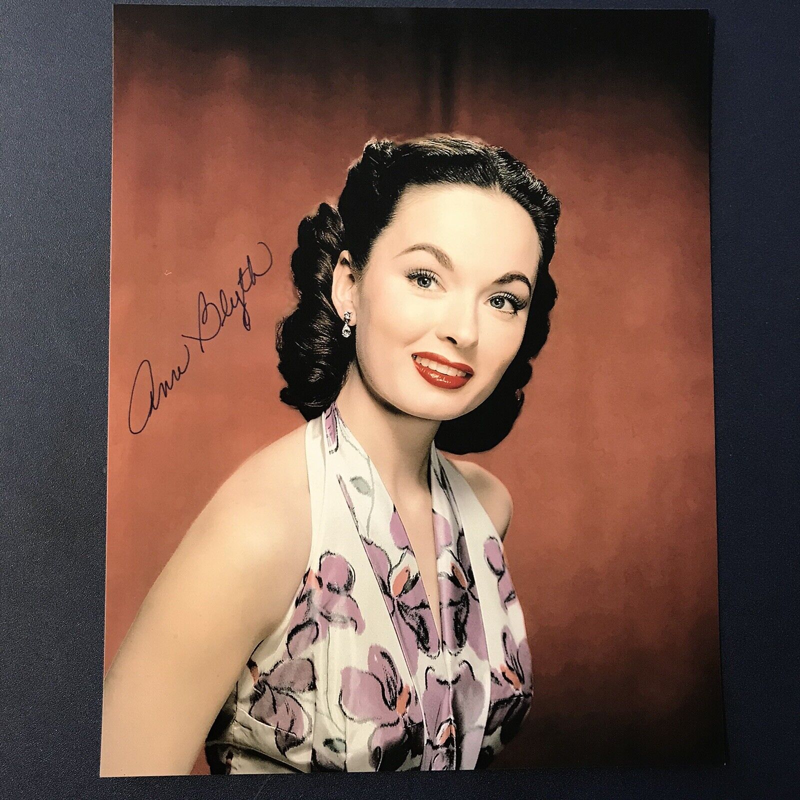 ANN BLYTH Signed Autographed 8x10 Photo Poster painting MILDRED PIERCE Actress VERY RARE HOT COA