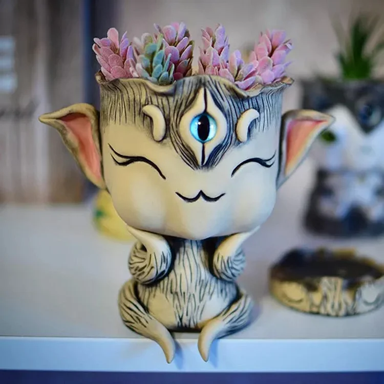 🎇New Arrival - Alien Flower Pot Statue