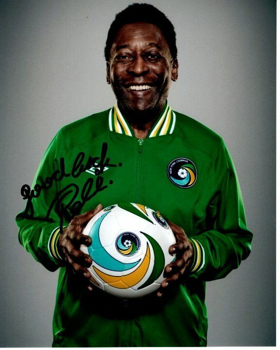 PELE Signed Autographed Photo Poster painting