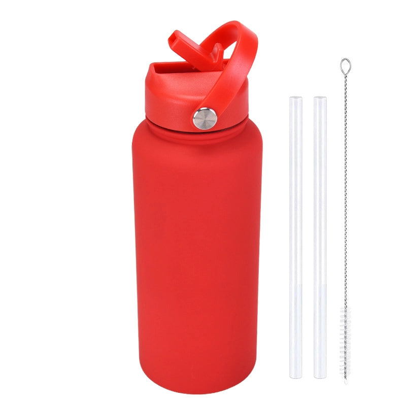 Casual Solid Color Stainless Steel Thermos Cup