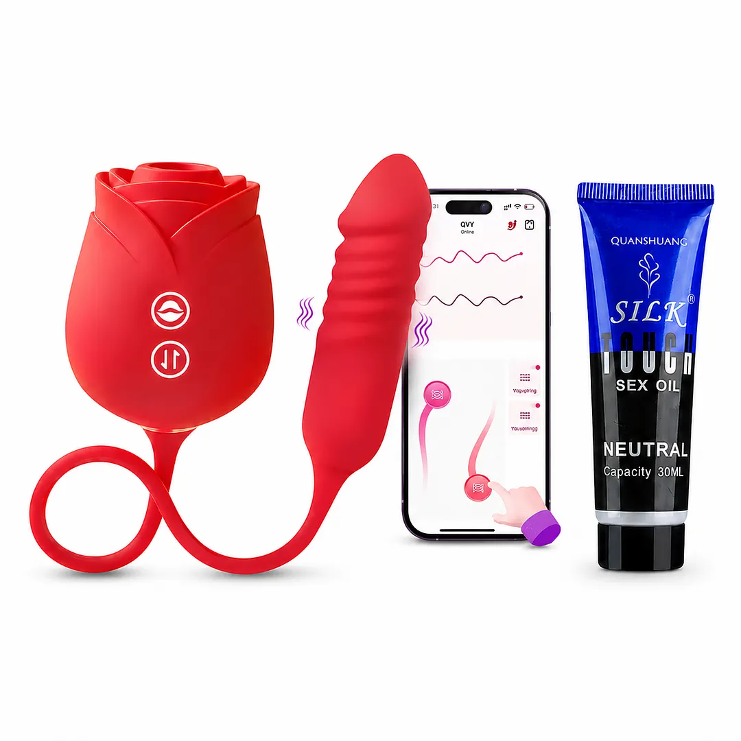 Rose Mary - App-Controlled Dual Massager