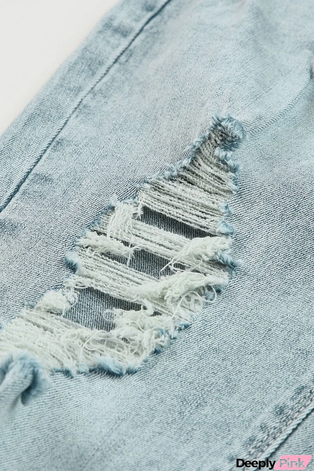 Vintage Wash Distressed Boyfriend Jeans