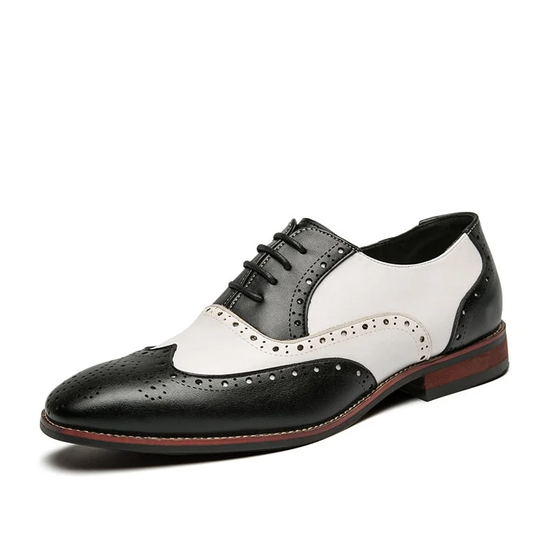 Classic Men's Dress Shoes Handmade Leather Men's Shoes Comfortable Breathable Men Business Shoes Fashion Zapatos De Hombre 38-48