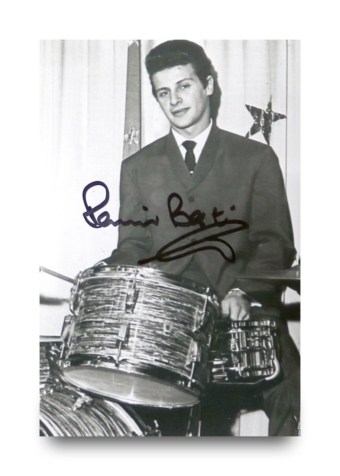 Pete Best Signed 6x4 Photo Poster painting The Beatles Drummer Music Autograph Memorabilia + COA