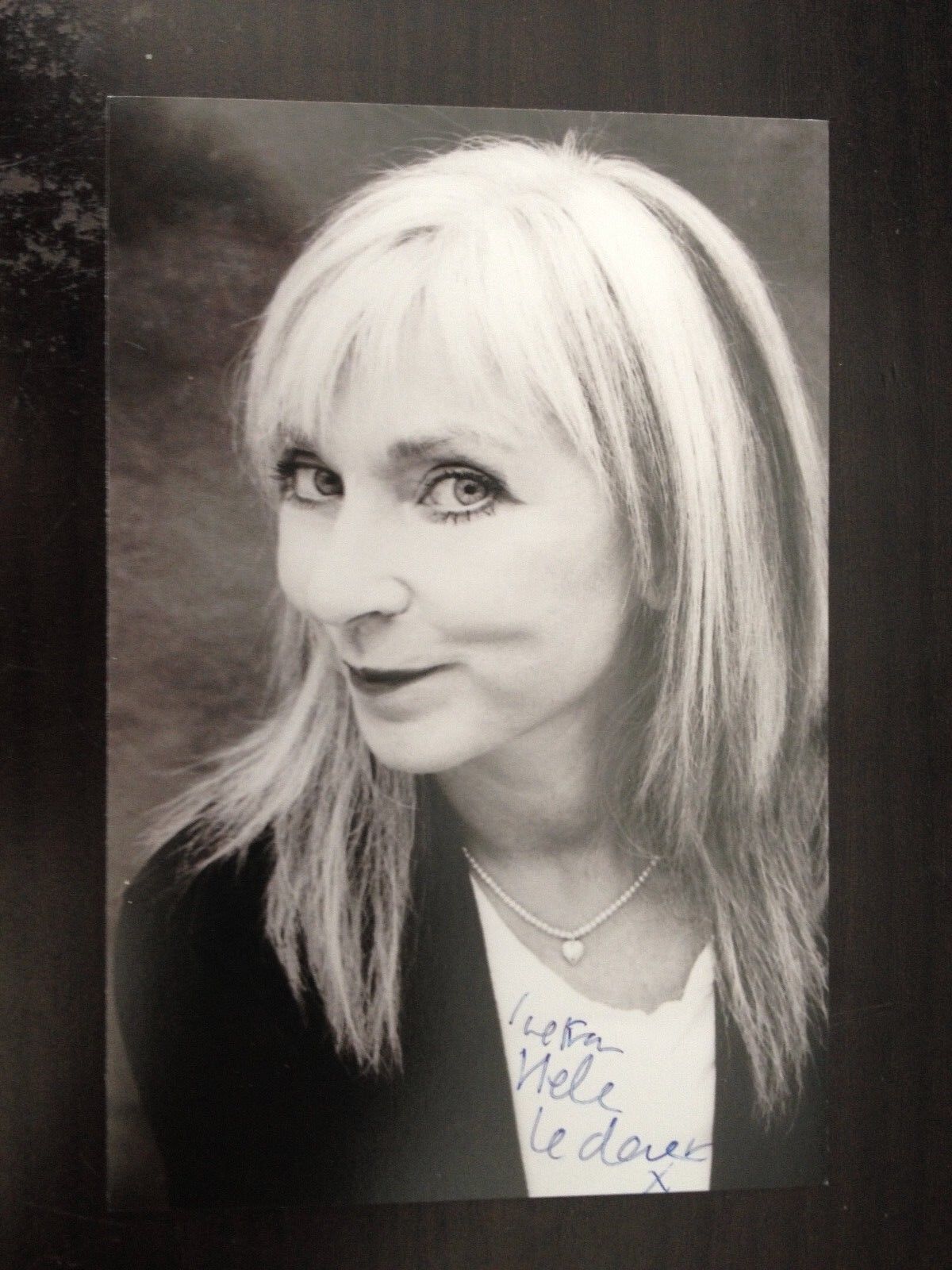 HELEN LEDERER - COMEDY ENTERTAINER & ACTRESS - EXCELLENT SIGNED COLOUR Photo Poster painting