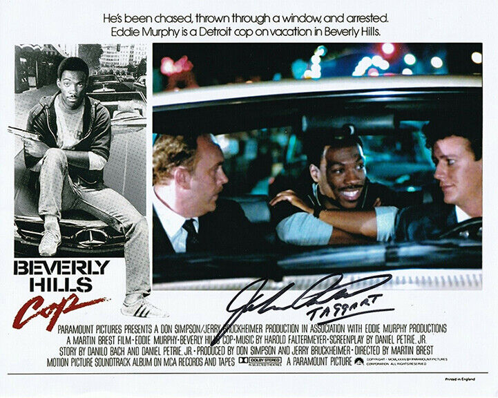 John Ashton REAL hand SIGNED Beverly Hills Cop Movie Photo Poster painting #1 COA Autographed