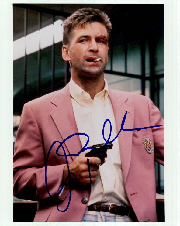 Alec Baldwin (Miami Blues) signed 8x10 Photo Poster painting in-person